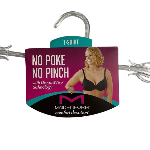 Maidenform Womens Bra Size 36B Comfort Devotion DreamWire Underwire Bra DB0070 - Picture 10 of 11